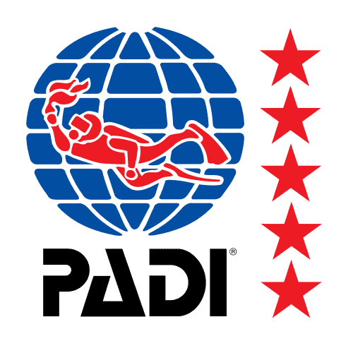 PADI 5 Star Dive Resort badge